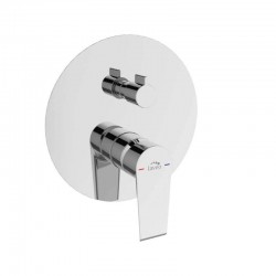 Laveo - Largo - Podomítková sprchová baterie s přepínačem, chrom (BAH_00PD)