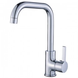 Laveo - Lena - stojánková dřezová baterie L, chrom (BKU_065D)