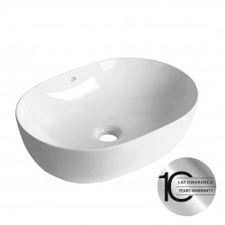 Laveo - Lomami - keramické umyvadlo na desku 48x35 (VUL_6248)