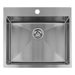 Laveo - Malawi - dřez 50x58 cm, 1-komora, nerez (SLM_010T)