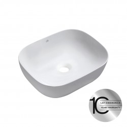 Laveo - Mogami - keramické umyvadlo na desku 50x40 (VUM_6250)