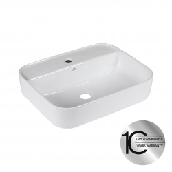Laveo - Mogami - keramické umyvadlo na desku (VUM_6150)