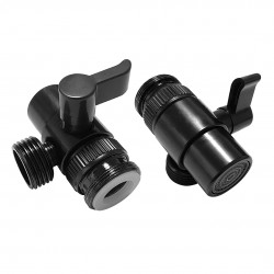 Laveo - Perlátor pro připojení bidetové sady, černá (CPN_71BD)