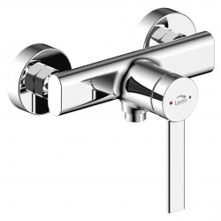 Laveo - Pinar - nástěnná sprchová baterie bez příslušenství, chrom (BAW_040D)