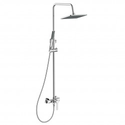 Laveo - Pinar - sprchový sloup, chrom (PAW_00KB)