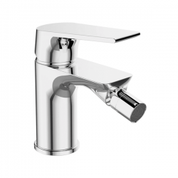 Laveo - Plato - stojánková bidetová baterie s výpustím, chrom (BLY_032D)
