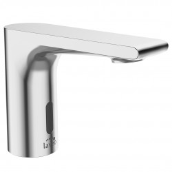 Laveo - Plato - umyvadlová baterie bezdotykové bez regulace teploty, chrom (BLY_024D)