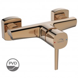 Laveo - Pola - nástěnná sprchová baterie bez příslušenství, růžové zlato (BAP_840D)