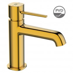 Laveo - Pola - stojánková umyvadlová baterie s výpustí, zlato (BAP_G22D)