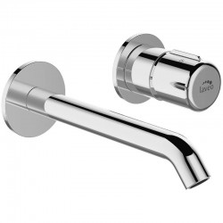 Laveo - Pretto - podomítková umyvadlová baterie, chrom (BAO_022P)