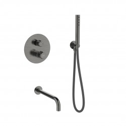 Laveo - Pretto - podomítková vanová baterie se sprchovou soupravou (BAO_911P)