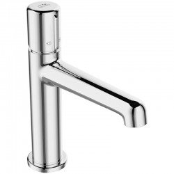 Laveo - Pretto - stojánková umyvadlová baterie s výpustí, chrom (BAO_022D)