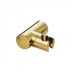 Laveo - Rondo - nástěnný držák pro sprchovou hlavici, zlatý (CNX_G0AD)