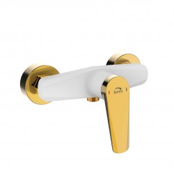 Laveo - Rubio - nástěnná sprchová baterie bez příslušenství (BVR_640G)