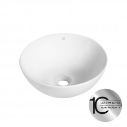 Laveo - Sabi - keramické umyvadlo na desku 32x32 (VUS_6232)