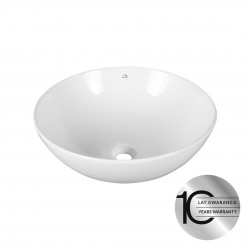 Laveo - Sabi - keramické umyvadlo na desku 40x40 (VUS_6240)