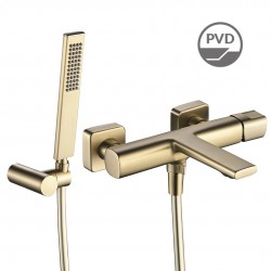 Laveo - Tores - nástěnná vanová baterie s příslušenstvím (BVT_G11D)