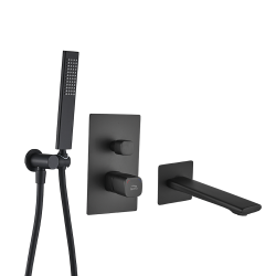 Laveo - Tores - podomítková vanová baterie se sprchovou soupravou (BVT_711P)