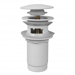 Laveo - Vypouštěcí zátka Click-Clack universální, bílý (CKK_62R3)