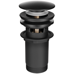 Laveo - Vypouštěcí zátka Click-Clack universální, černý (CKK_72R3)