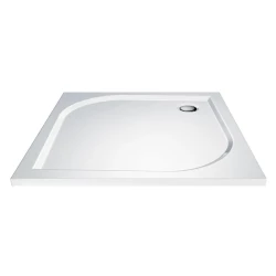 LaVilla sprchová vanička AIDA čtverec 1000 x 1000 x 30 bílá BEZ nožiček (CV80M)