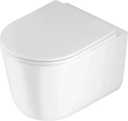 LaVilla WC mísa závěsná JASMIN Rimless Whirl - set včetně sedátka SLIM softclose (CDJD6ZPW)