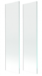 LUNAR sklo vanové zástěny F+S 80x150 cm 8 mm transparent levé (897-080-100-00-00-L)