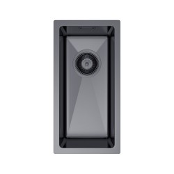 Malý grafitový kuchyňský dřez s PVD povrchovou úpravou - 22 x 44 cm, Velazo VELAZ(2244B)