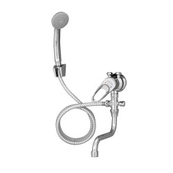 Mereo Baterie kombinovaná páková se sprchou pro nízkotl. ohřívače, ramínko 30 cm, sprcha, hadice 1,5m (CBE301027M)