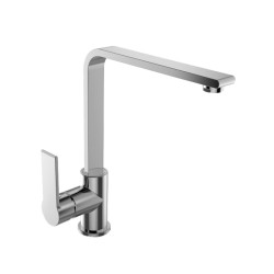 Mereo Dřezová stojánková baterie, Dita, s ramínkem nad pákou, výška 290 mm, chrom (CBE20103D)