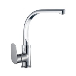 Mereo Dřezová stojánková baterie, Viana, s ramínkem nad pákou, výška 307 mm, chrom (CBE20103)