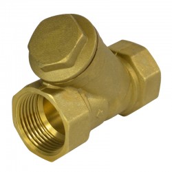 MEREO - Klum Filtr závitový, mosazný, voda, 3/4“ (PR19)