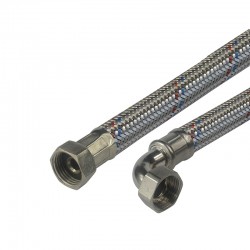 MEREO - Klum Hadice připojovací nerez 13x18, FxF, 1/2