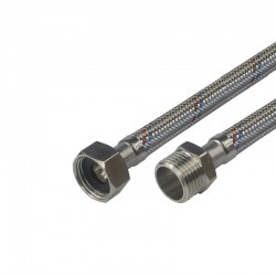 MEREO - Klum Hadice připojovací nerez 13x18, FxF, 3/4