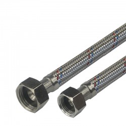 MEREO - Klum Hadice připojovací nerez 13x18, FxF, 3/4