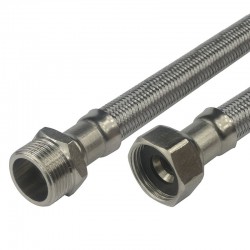 MEREO - Klum Hadice připojovací nerez 13x18, MxF, 3/4