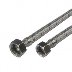 MEREO - Klum Hadice připojovací nerez 8x12, FxF, 1/2