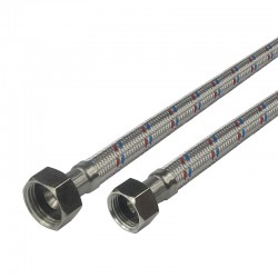 MEREO - Klum Hadice připojovací nerez 8x12, FxF, 1/2