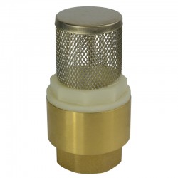 MEREO - Klum Klapka zpětná, s nerezovým sítkem, 5/4“ (PR2120)