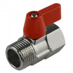 MEREO - Klum Kohout kulový kovaný MINI, voda, FxM, 3/8