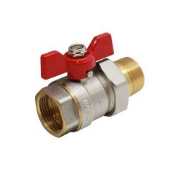 MEREO - Klum Kohout kulový kovaný, se šroubením, voda, 1