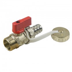 MEREO - Klum Kohout vypouštěcí/ napouštěcí, s hliníkovou páčkou, 3/4“ (CR50A)