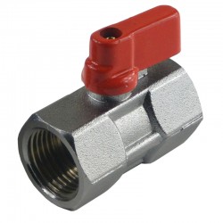 MEREO - Klum Kulový kohout kovaný MINI, voda, FxF, 1/2