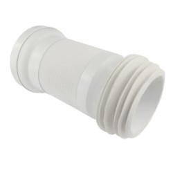 MEREO - Klum WC napojení o 110 mm, flexi bez drátu, vestavná délka 230 - 560 mm (PR7097B)