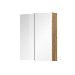 Mereo Koupelnová galerka 60 cm, zrcadlová skříňka, dub Riviera (CN716GRN)