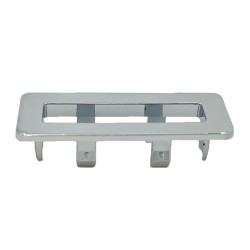 Mereo Krytka přepadu obdelníková, chrom (UCND02)