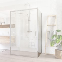 Mereo Lima pevný díl k pivotovým, dvoudílným a čtyřdílným zasunovacím dveřím, 100x190 cm, sklo čiré (CK10303K)