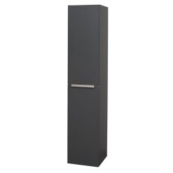 Mereo Mailo, koupelnová skříňka vysoká 170 cm, antracit, elox AL madlo (CN534LPN)