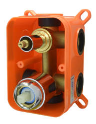 Mereo Mbox trojcestné podomítkové těleso s keramickým přepínačem (CBE60107)