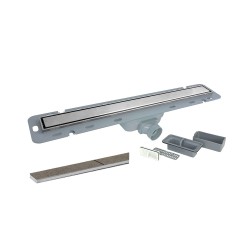 Mereo Odtokový sprchový žlab, vč. nerez. roštu 70x6,5 cm (CZ11PS)